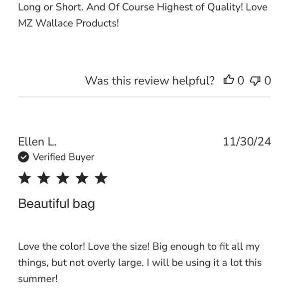 💋 NEW NWT MZ WALLACE MADISON CROSSBODY-color FROST- bought from MZ Wallace. - Picture 11 of 13